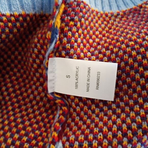 Pacsun Fashion Scholarship Fund X Allegra Abrams Cherry Sweater Vest NEW S - Picture 8 of 9